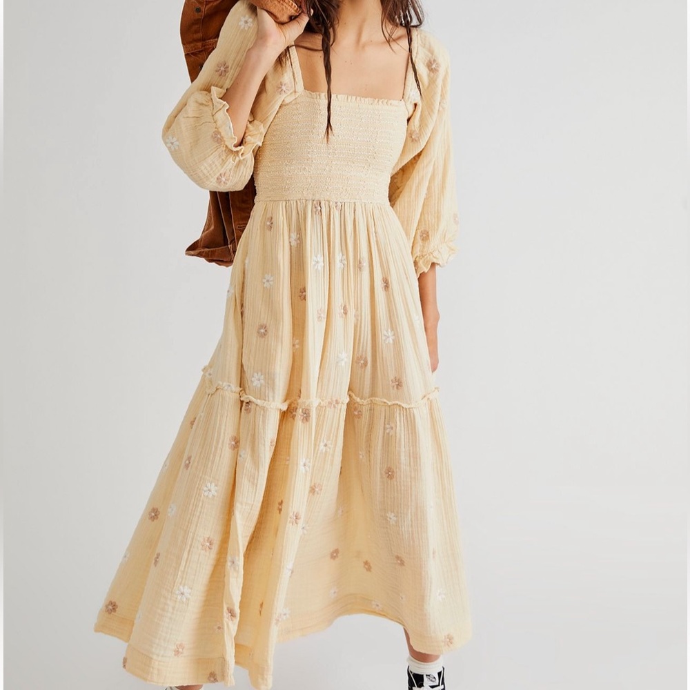 NWT FREE PEOPLE DAHLIA DRESS SIZE XS, S